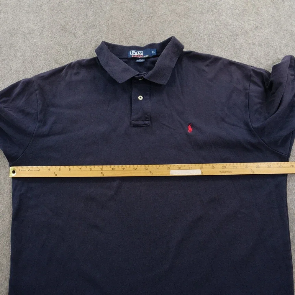 Polo Ralph Lauren Shirt Mens Extra Large Blue Pony Logo Golf Casual